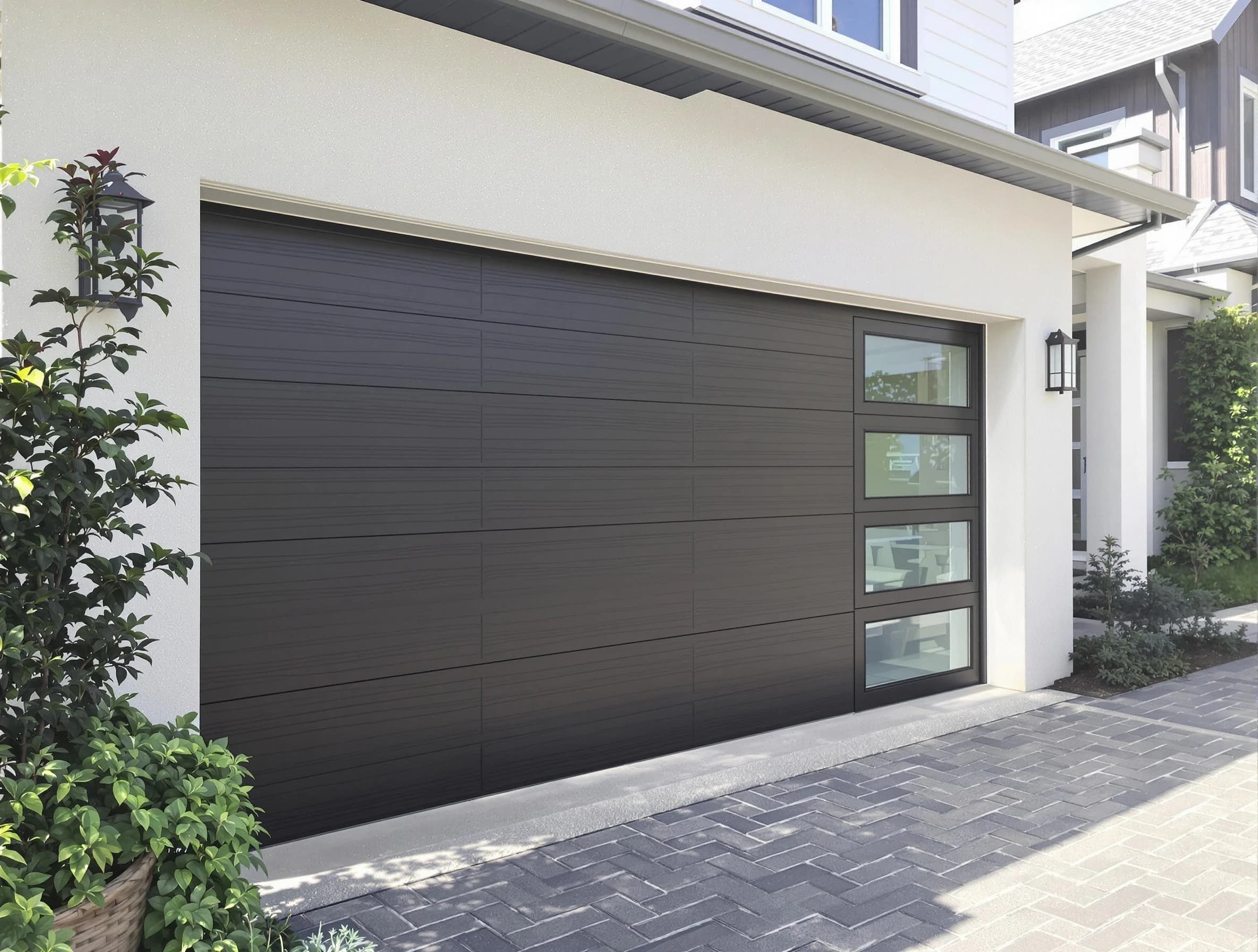 Custom garage door installation by Pleasant Hills Garage Door Repair in Pleasant Hills