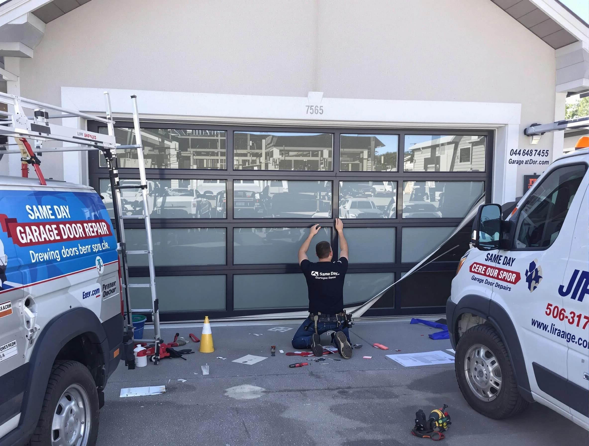 Pleasant Hills Garage Door Repair providing same-day garage door repair in Pleasant Hills