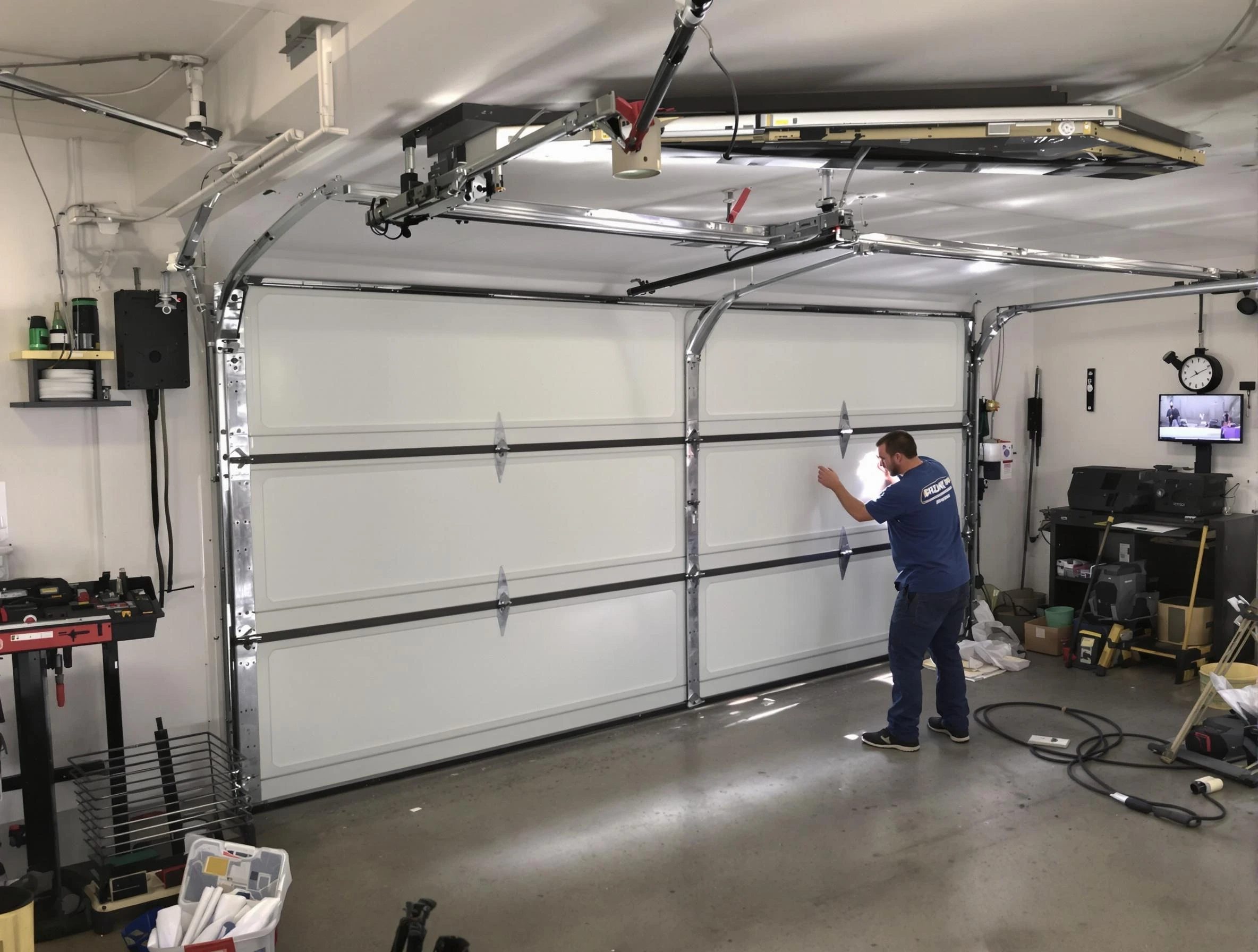 Professional garage door repair service by Pleasant Hills Garage Door Repair in Pleasant Hills